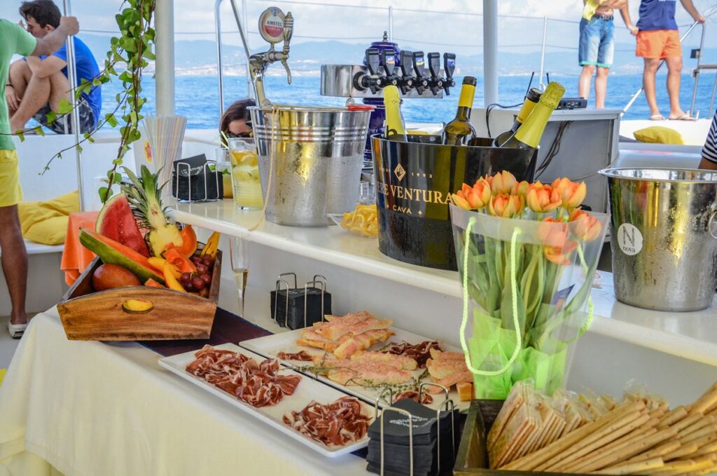 Catering on board